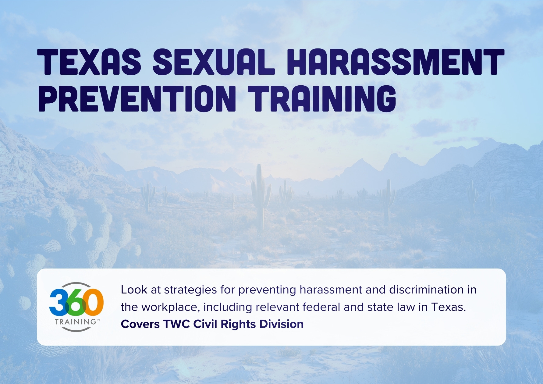 Texas Sexual Harassment Prevention Training